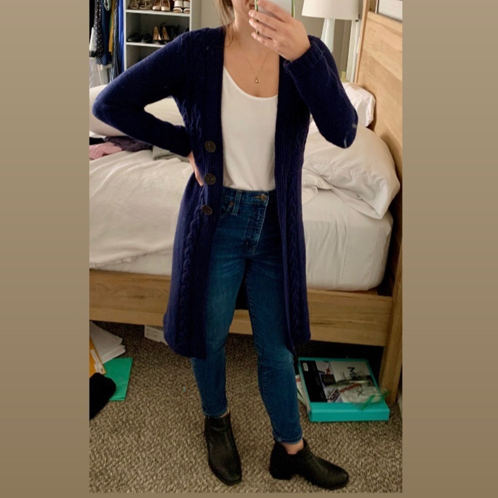 Boden Navy Cardigan